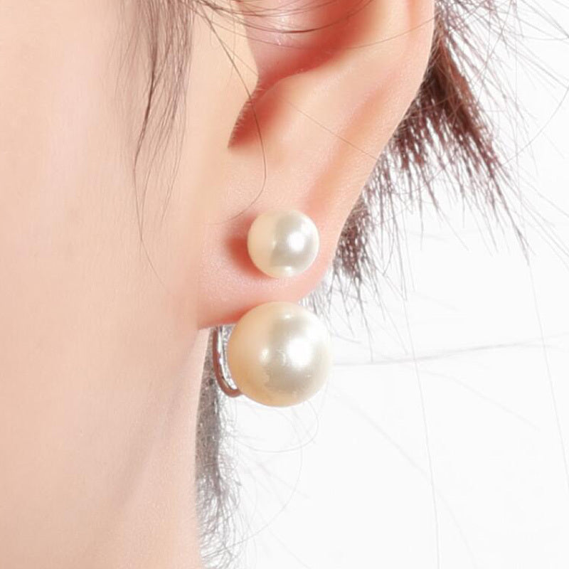 Mountain Landscape Ear Climber Earrings ā Punk Geometric Alloy Jewelry for Women