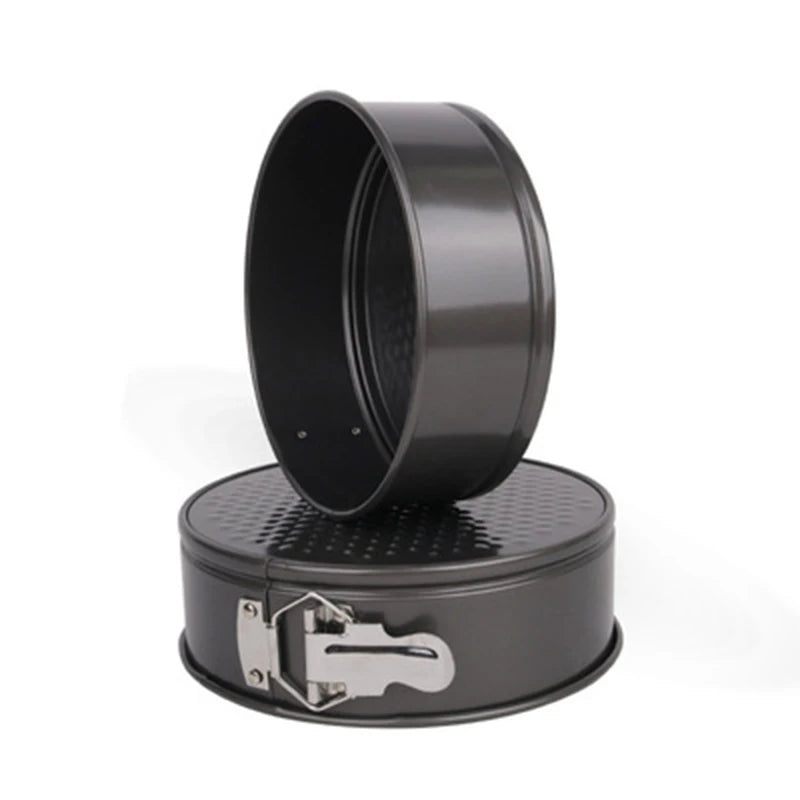 18/20/24/26/28 CM Pan Carbon Steel Baking Mold Bakeware Non Stick Spring Form Round Cake Baking Pan Cake Tool Kitchen Gadget