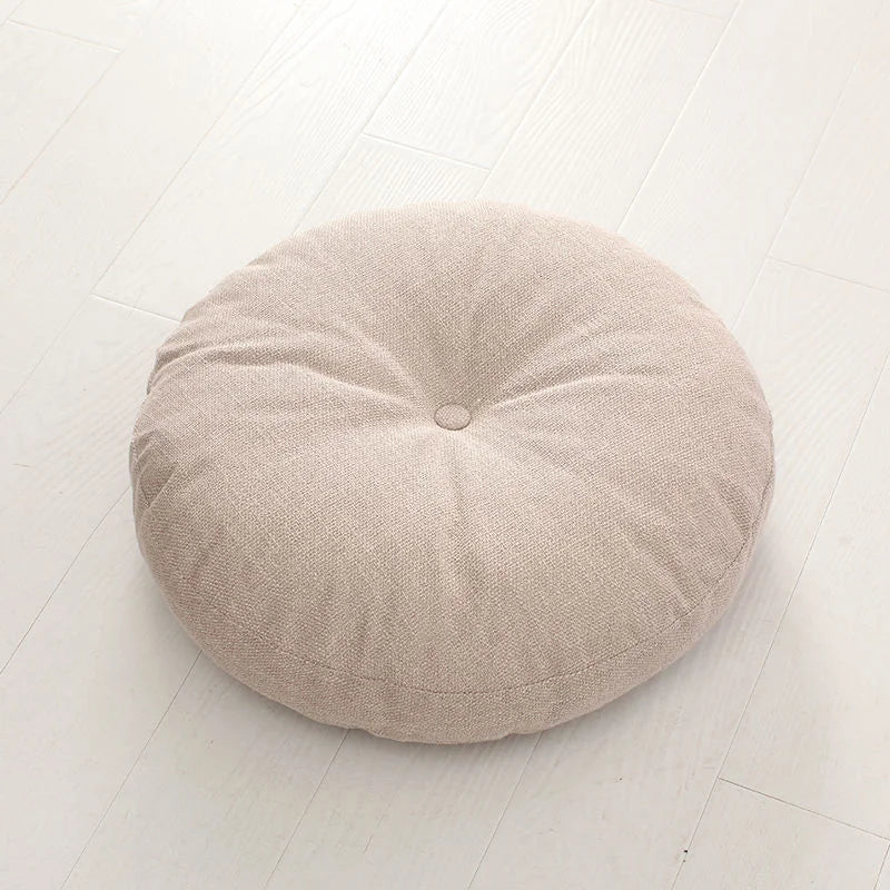 Round Floor Cushion 40–70cm – Thickened Japanese Tatami Futon for Yoga, Meditation & Bay Window