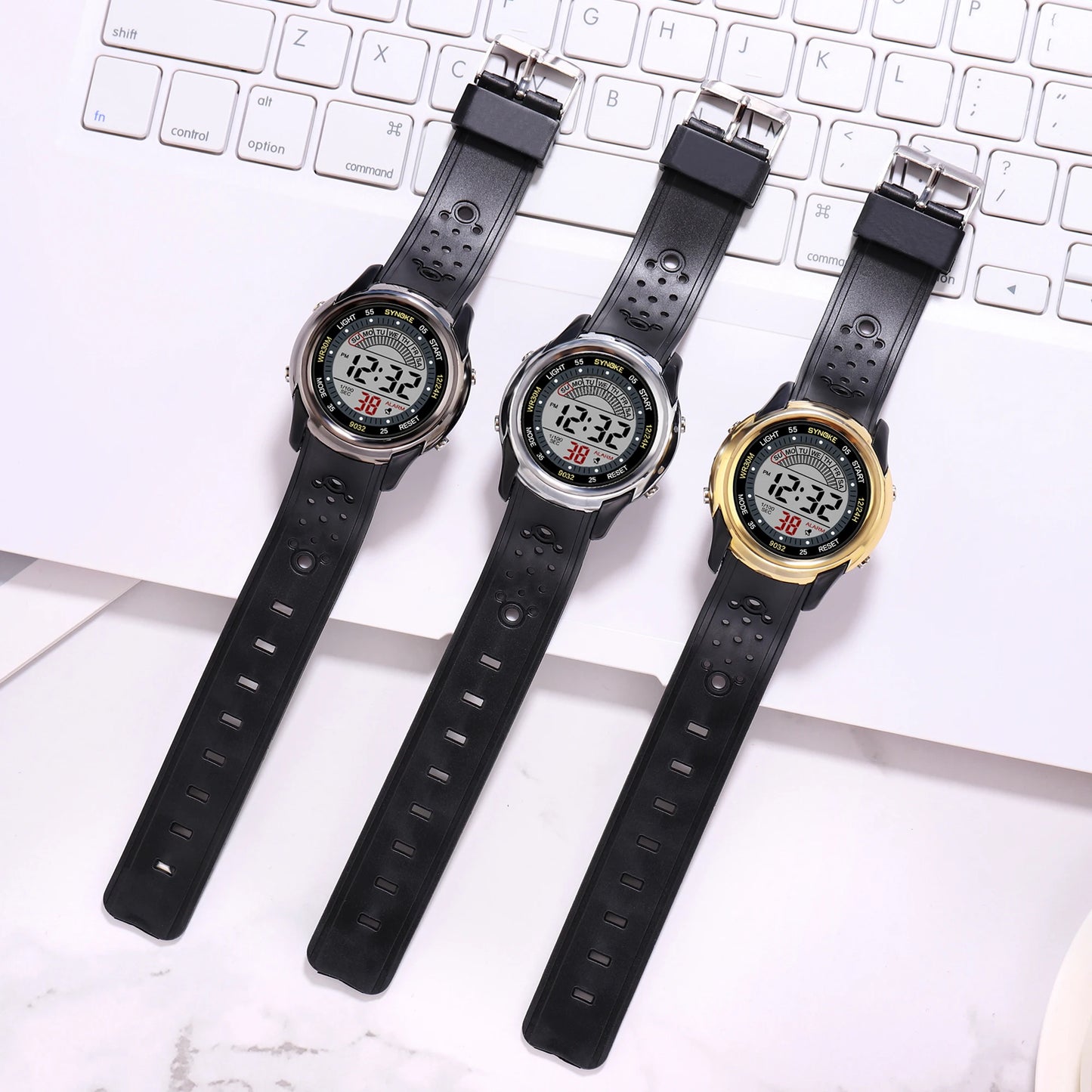 Children's Digital Watches Student Electronic Clock Men Simple Multi-Function Luminous Waterproof Kids Sport Watch For Boys Girl