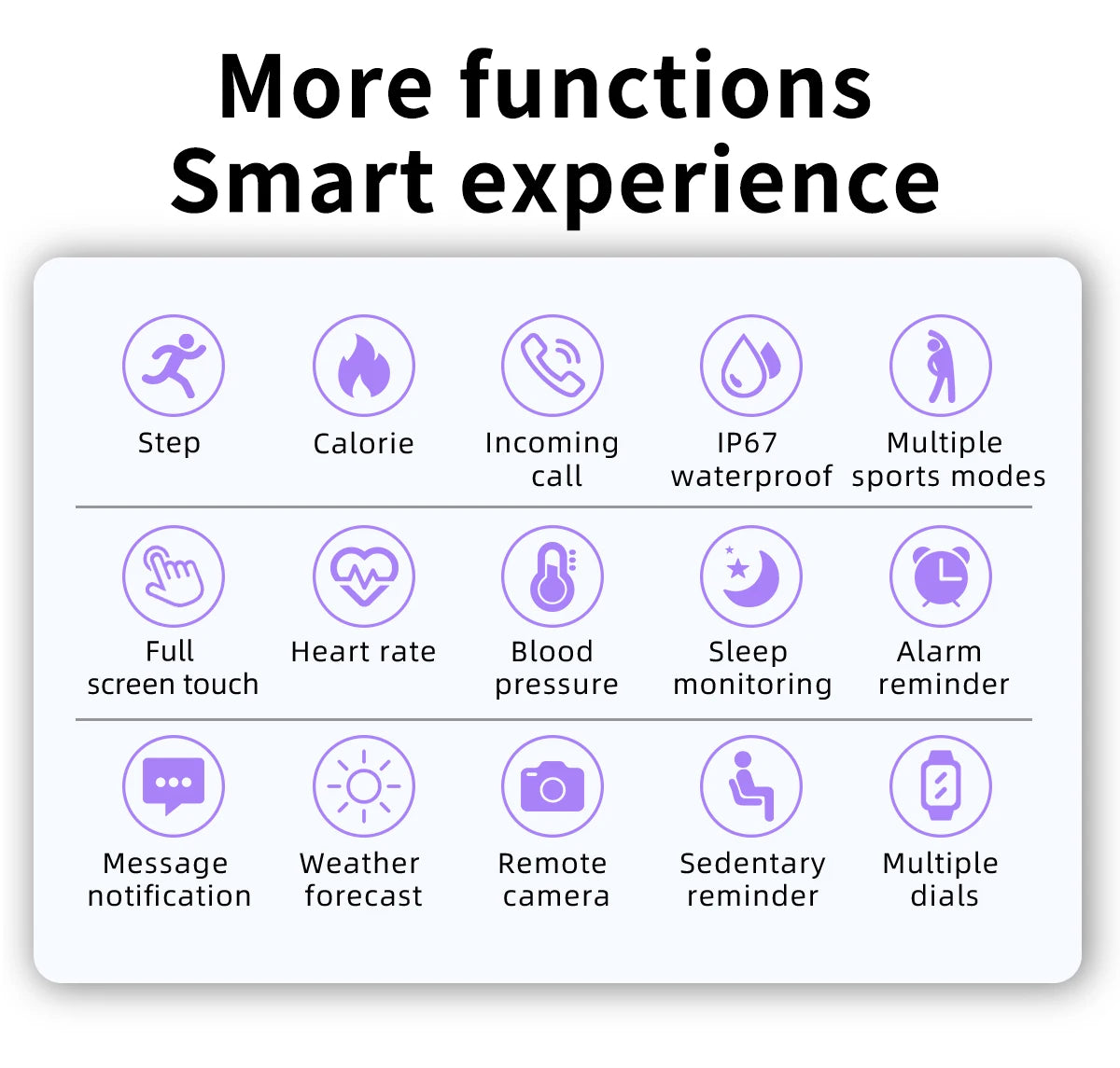 LIGE Smart Watch Women Men Lady Gift Sport Fitness Watches Heart Rate Monitor Waterproof Smartwatch For Xiaomi Android IOS