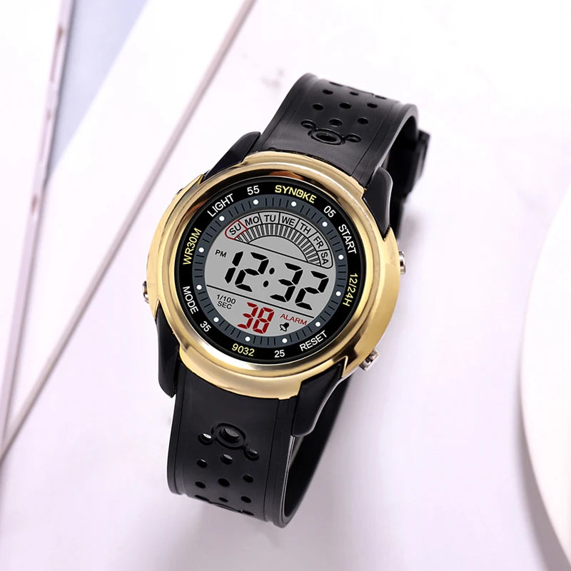 Children's Digital Watches Student Electronic Clock Men Simple Multi-Function Luminous Waterproof Kids Sport Watch For Boys Girl