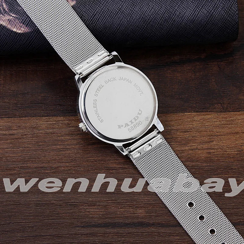 Minimalist Unisex Watch for Men Women Couple Simple Style Unique Dial Quartz Wristwatch Male Female Unique Pointer Wrist Clock