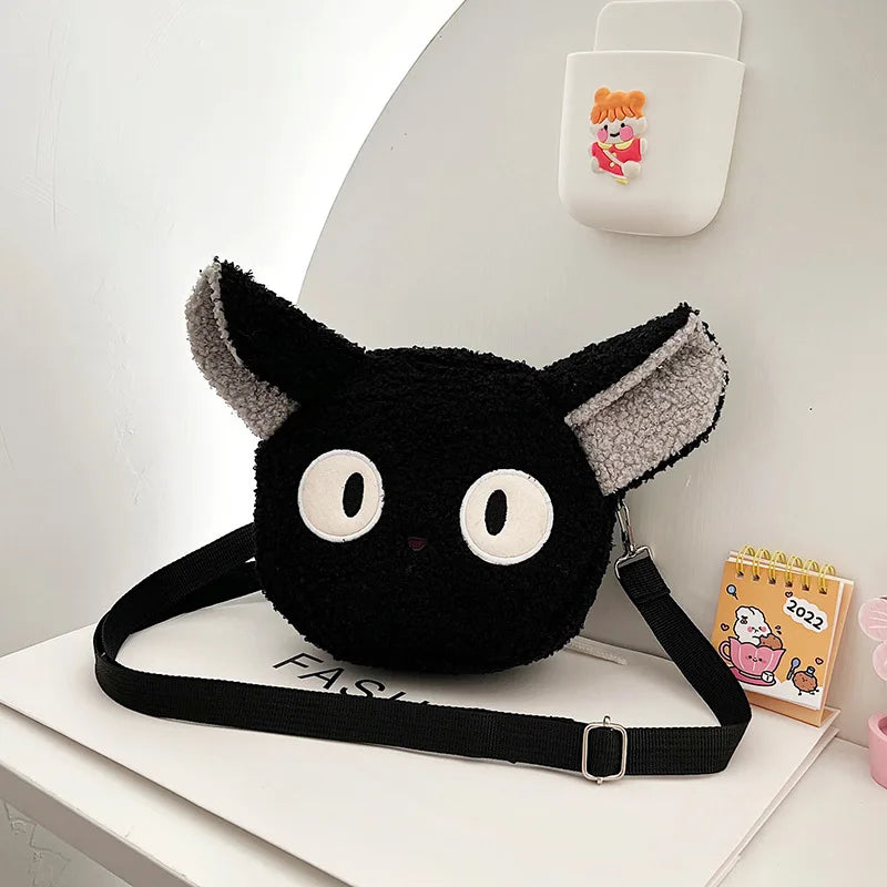 1pcs Japanese Style Kawaii Bag Women Cartoon Plush Shoulder Bag For Women Crossbody Bag Small Phone&Purse Bag