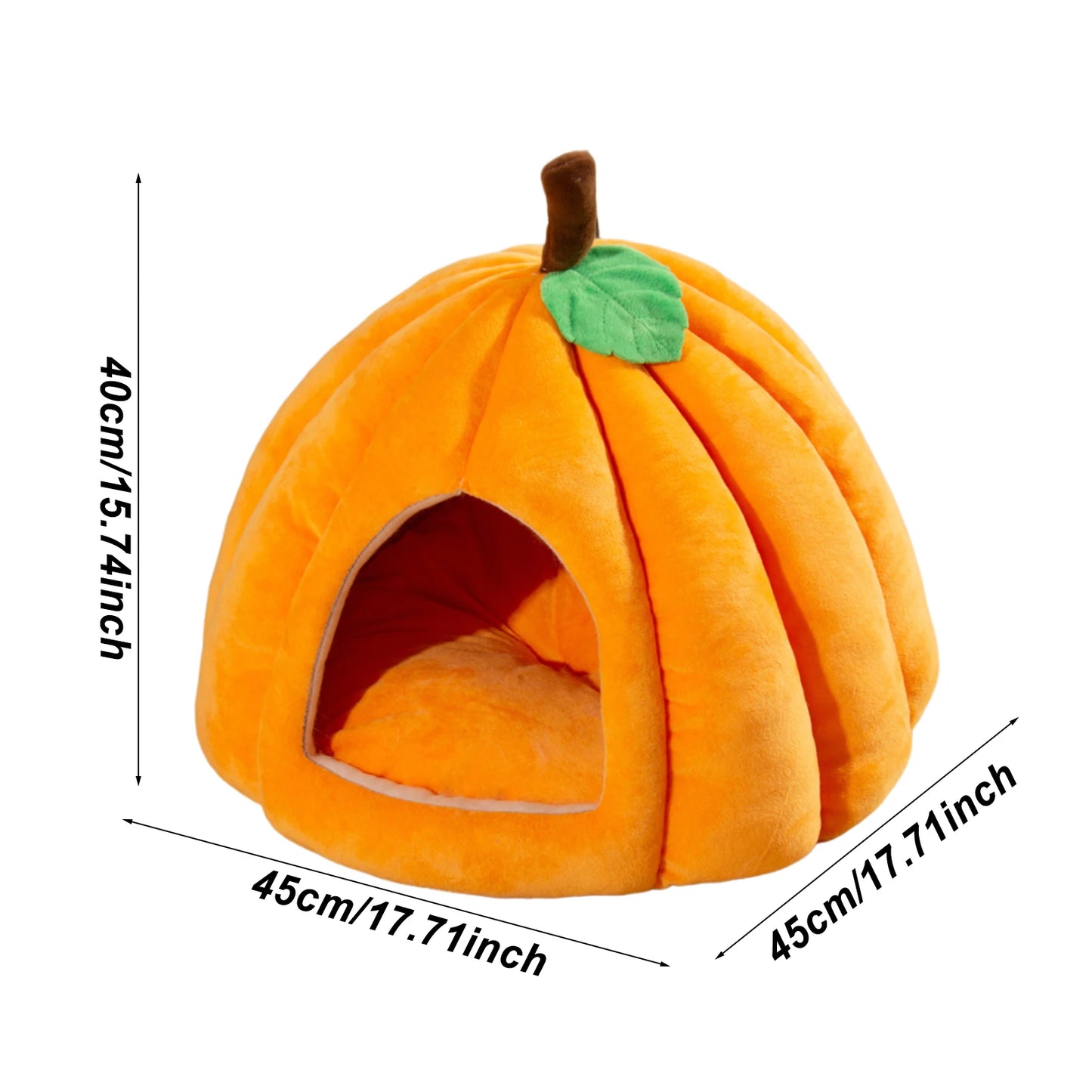 Cozy Winter Plush Pet Bed - Round Bed for Medium-Large Dogs & Cats