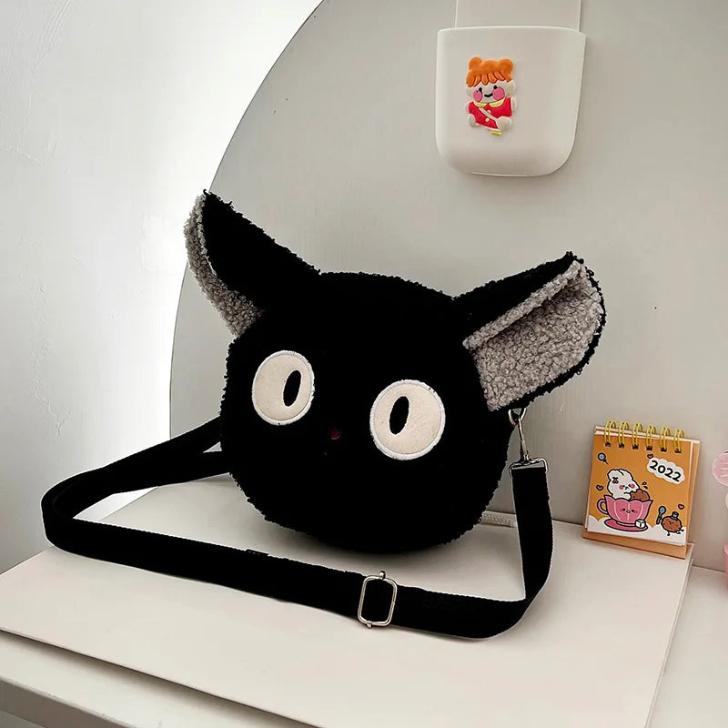1pcs Japanese Style Kawaii Bag Women Cartoon Plush Shoulder Bag For Women Crossbody Bag Small Phone&Purse Bag