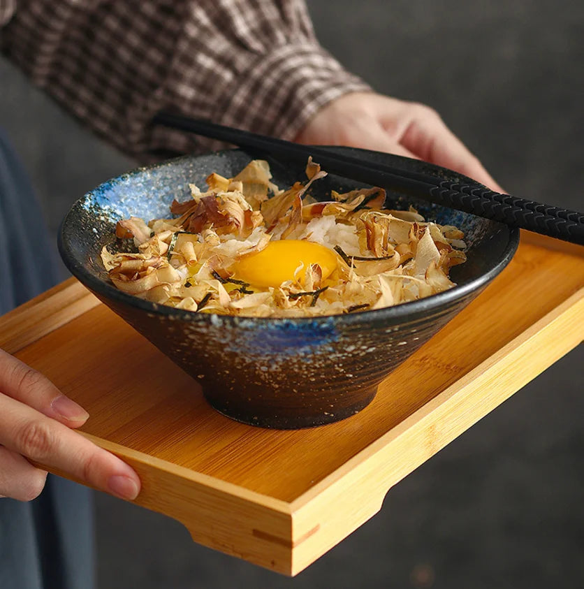 Ramen Bowl Japanese Tableware Noodle Ceramic Soup Tableware