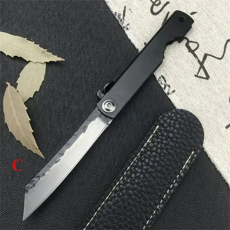 Higonokami Japanese Forged Steel Folding Knife Sharp Outdoor Pocket Survival Camping Knife Defensive Cutting Hunting EDC Tool