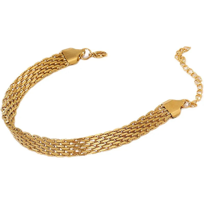 925 Sterling Silver Milan Chain High Quality Bracelets Woman Couple Vintage Luxury Designer Jewelry Accessories Jewellery