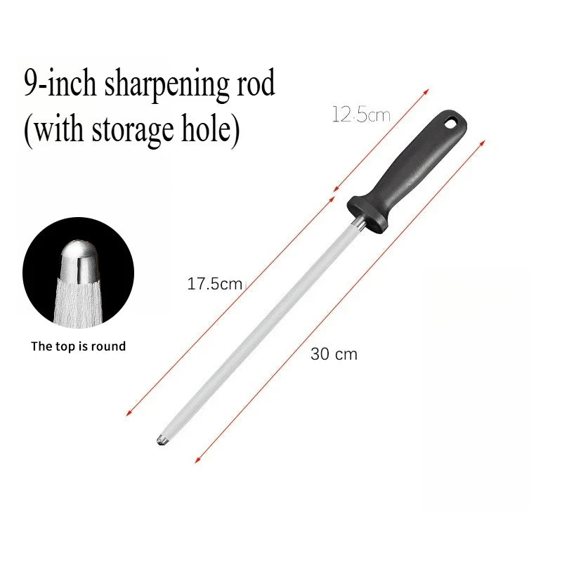 Knife Sharpener Grinder with Non-Slip Handle Kitchen Knife Sharpening Blade for Master Chef Sharpener Stone Tool for Kitchen