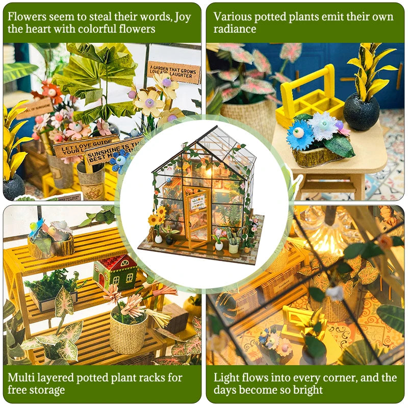Hand made doll house