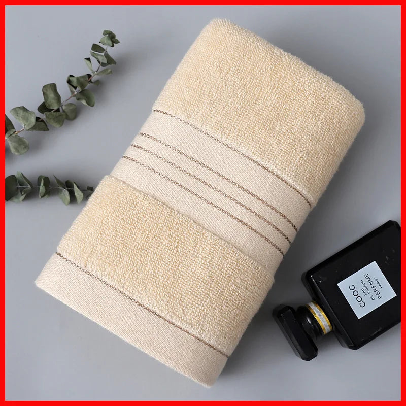 All-Cotton Class A Premium Face & Bath Towel Set - Thickened & Highly Absorbent