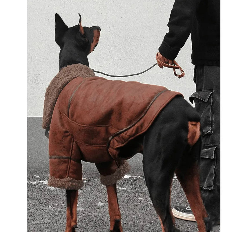 Large Dog Winter Coat - Warm Jacket for Samoyed, Husky, Golden Retriever & Other Big Breeds