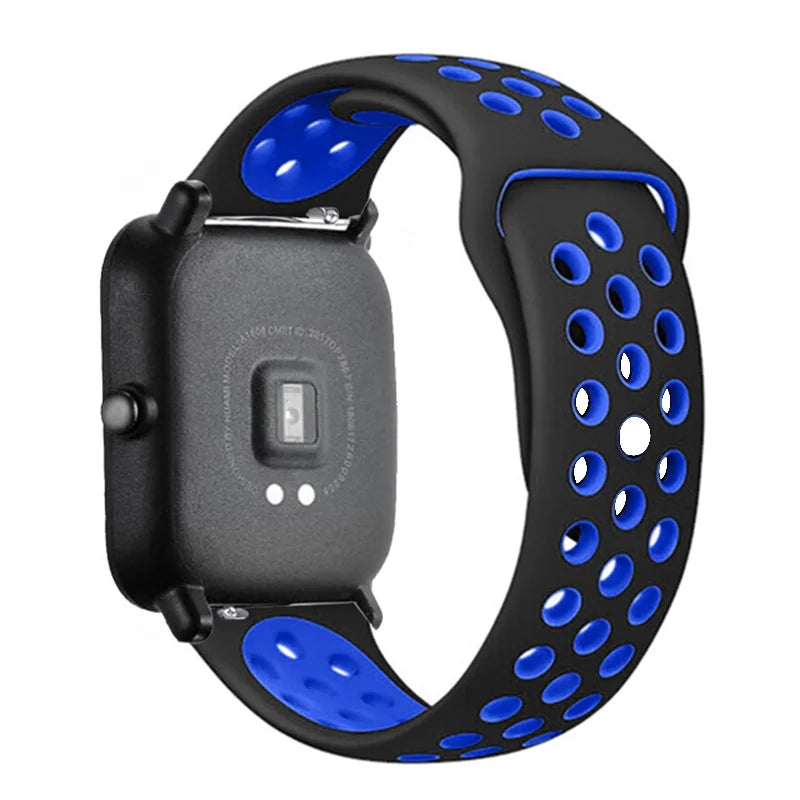 20mm 22mm Silicone Band For Samsung Galaxy Watch 4 Strap Correa Amazfit Bip 3/GTS/2/2e/3/2 Mini GTR 2e 3 GT2 Pro Bracelet GT2E