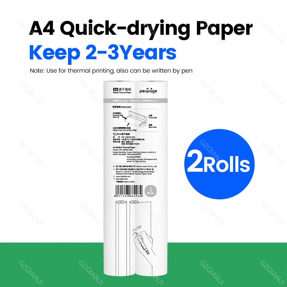A4 Printer Wireless, No Ink or Toner