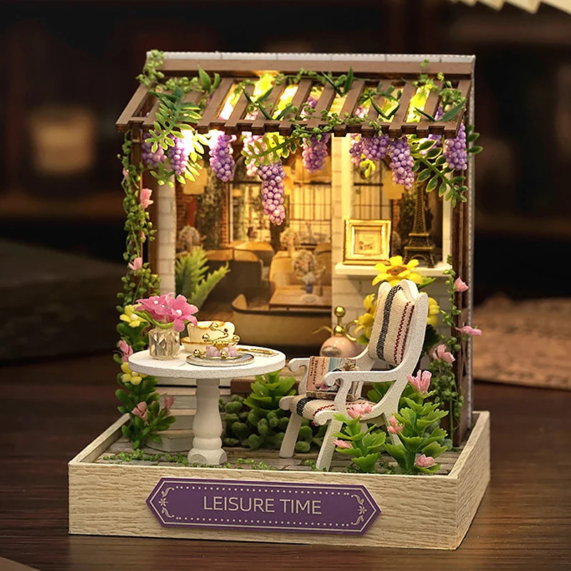 Hand made doll house