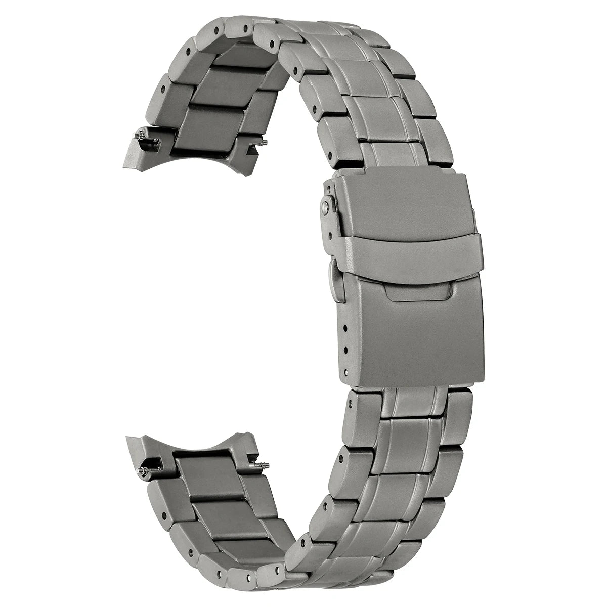 BERNY Quick Release 20m Full Titanium Watch Bands with Titanium Clasp Bracelet for BERNY T2566MS/T2576MS Watch Replace