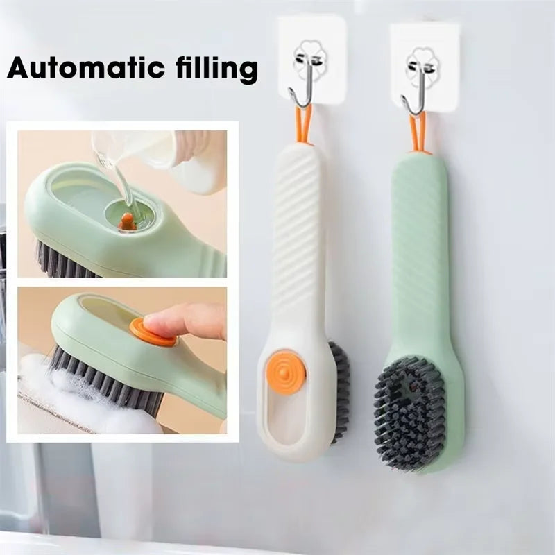 Shoe Brush Cleaner Brush for Cleaning Shoes for Slippers Sneakers Rubber Soft-bristled Liquid Shoe Cleaning Brush Clothing Brush