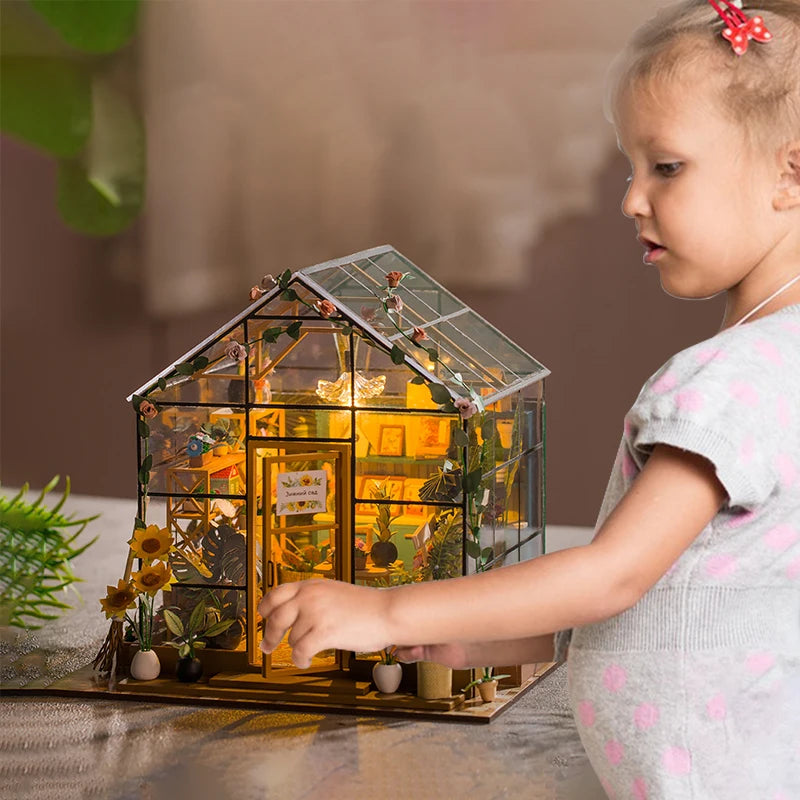 Hand made doll house