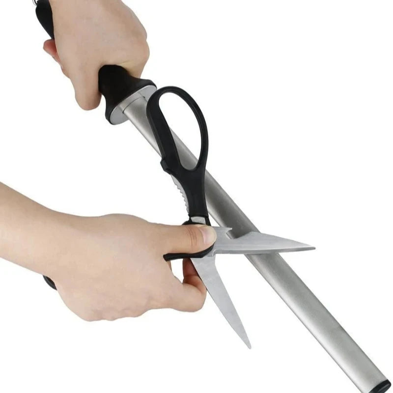 Knife Sharpener Grinder with Non-Slip Handle Kitchen Knife Sharpening Blade for Master Chef Sharpener Stone Tool for Kitchen