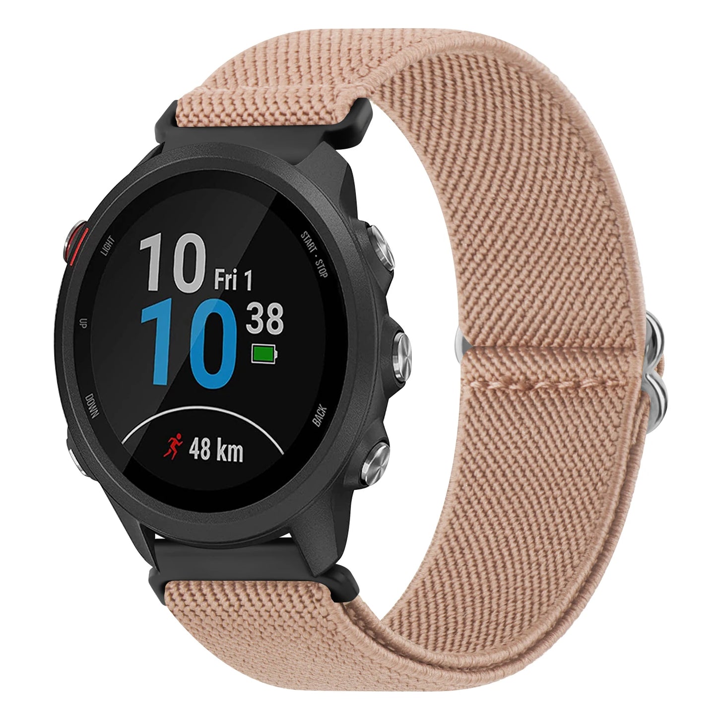 Elastic Strap for Garmin Forerunner 55 245 645 Music Band Bracelet Watchband for Garmin Venu /Vivoactive 3 Music/Vivomove HR
