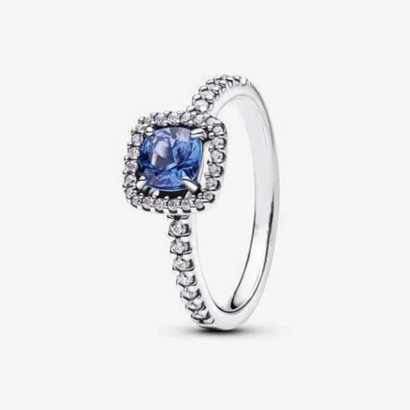 New Ring Original 925 Sterling Ring Heart Bow Sun Moon Star Flower Crown For Women Mother's Day Valentine's Day Gift DIY Jewelry