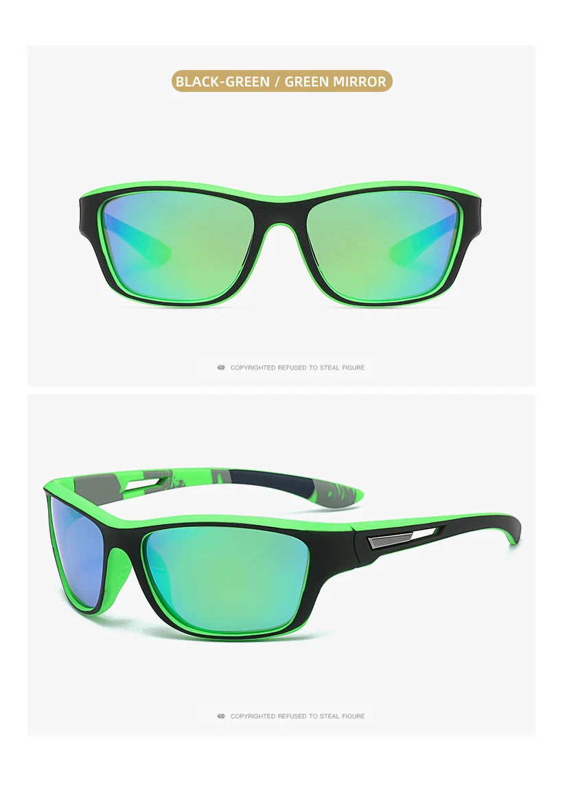 High Definition Polarized Sunglasses for Men Women Outdoor Sport Fishing Sun Glasses UV400 Protection Driving Eyeglasses