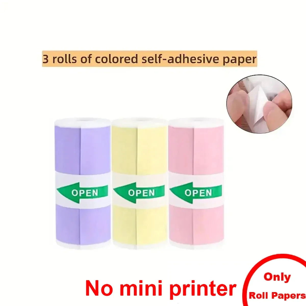 Mini Printer, Portable Thermal Photo Printer