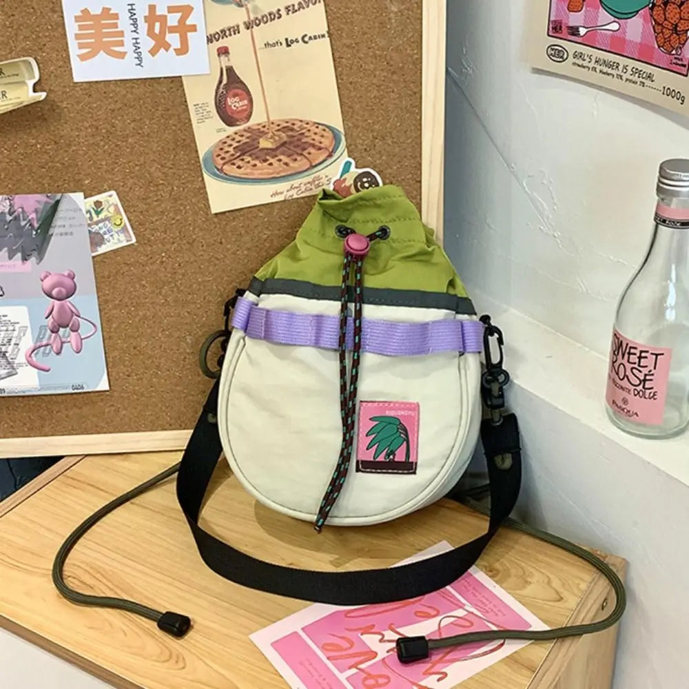 Mini Shoulder Bag Adjustable Strap Korean Style