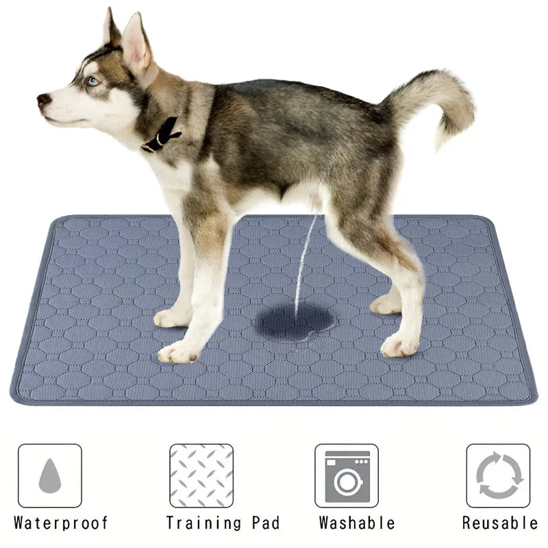 Washable Puppy Training Pad - Anti-Slip Reusable Pet Urine Mat for Car & Home