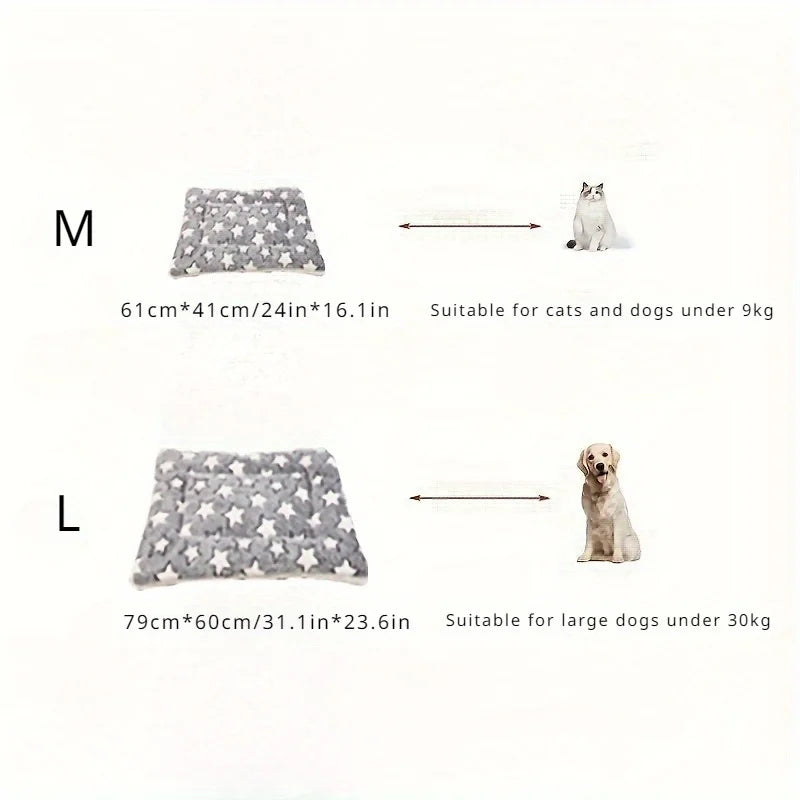 Heated Orthopedic Dog Bed - Ultra-Soft Thermal Pad for Winter