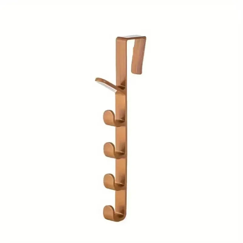 1pcs Plastic Hook Cabinet Door Hanging Rack Gadgets Holders Desk Shelves Kitchen Utensils Storage Organizer Bathroom Accessories
