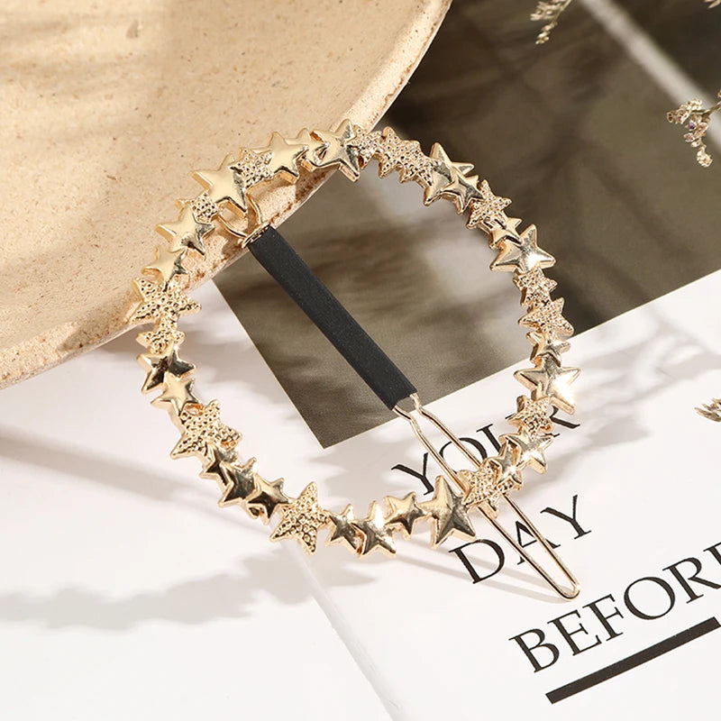 Metal Hair Clip Elegant