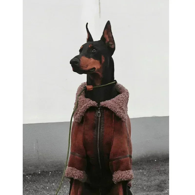 Large Dog Winter Coat - Warm Jacket for Samoyed, Husky, Golden Retriever & Other Big Breeds