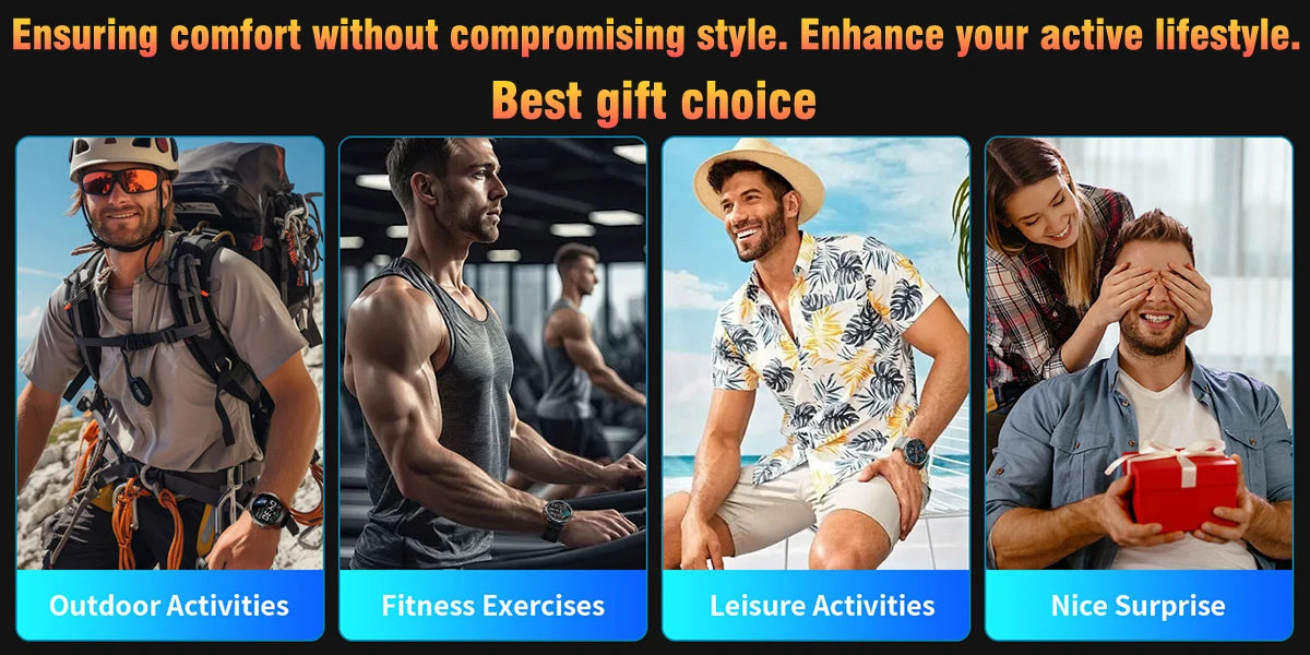 New For Android and ios Smart Watch Men AMOLED Screen GPS Motion trajectory Heart Rate Bluetooth Calls SmartWatch Waterproof