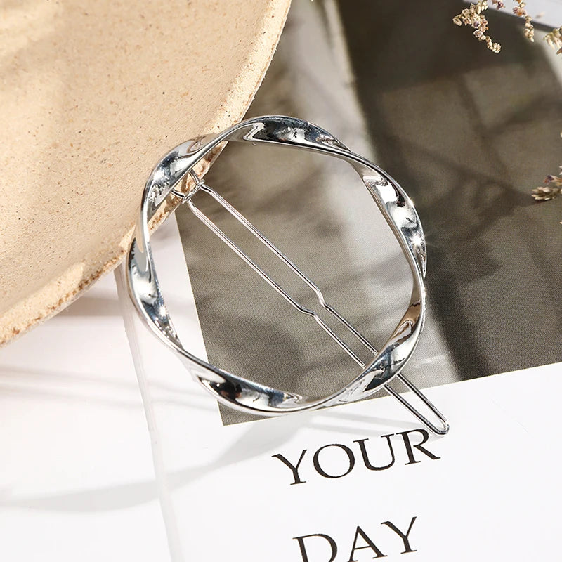 Metal Hair Clip Elegant