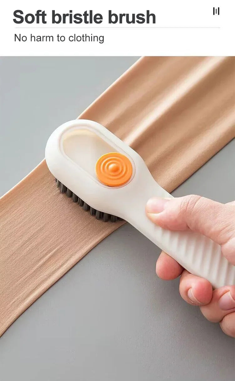 Shoe Brush Cleaner Brush for Cleaning Shoes for Slippers Sneakers Rubber Soft-bristled Liquid Shoe Cleaning Brush Clothing Brush