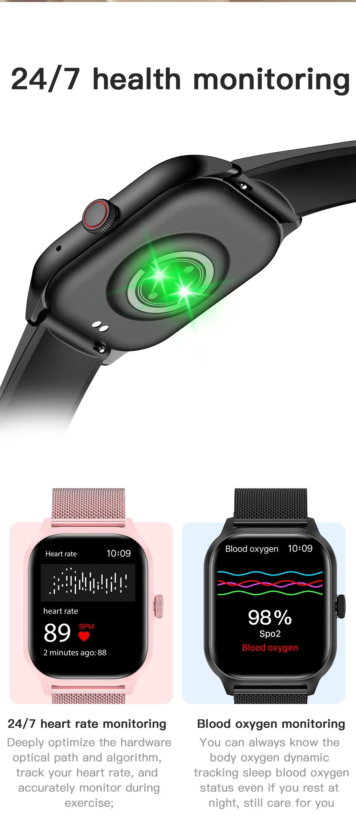 LEMFO LT10 Smart Watch Android Gift Bluetooth Call Smartwatch Touch Dial Music Fitness Tracker Sports Watches