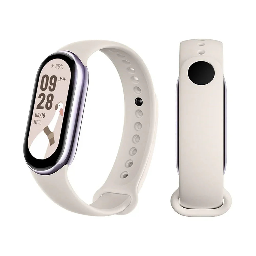 Sport Watchbands For Xiaomi Mi band 8-9 NFC Replacement miband9/8 silicone Bracelet waterproof Strap smart mi band 9 Accessories