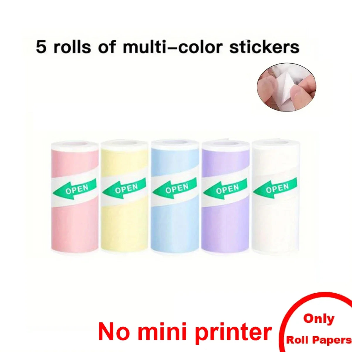 Mini Printer, Portable Thermal Photo Printer