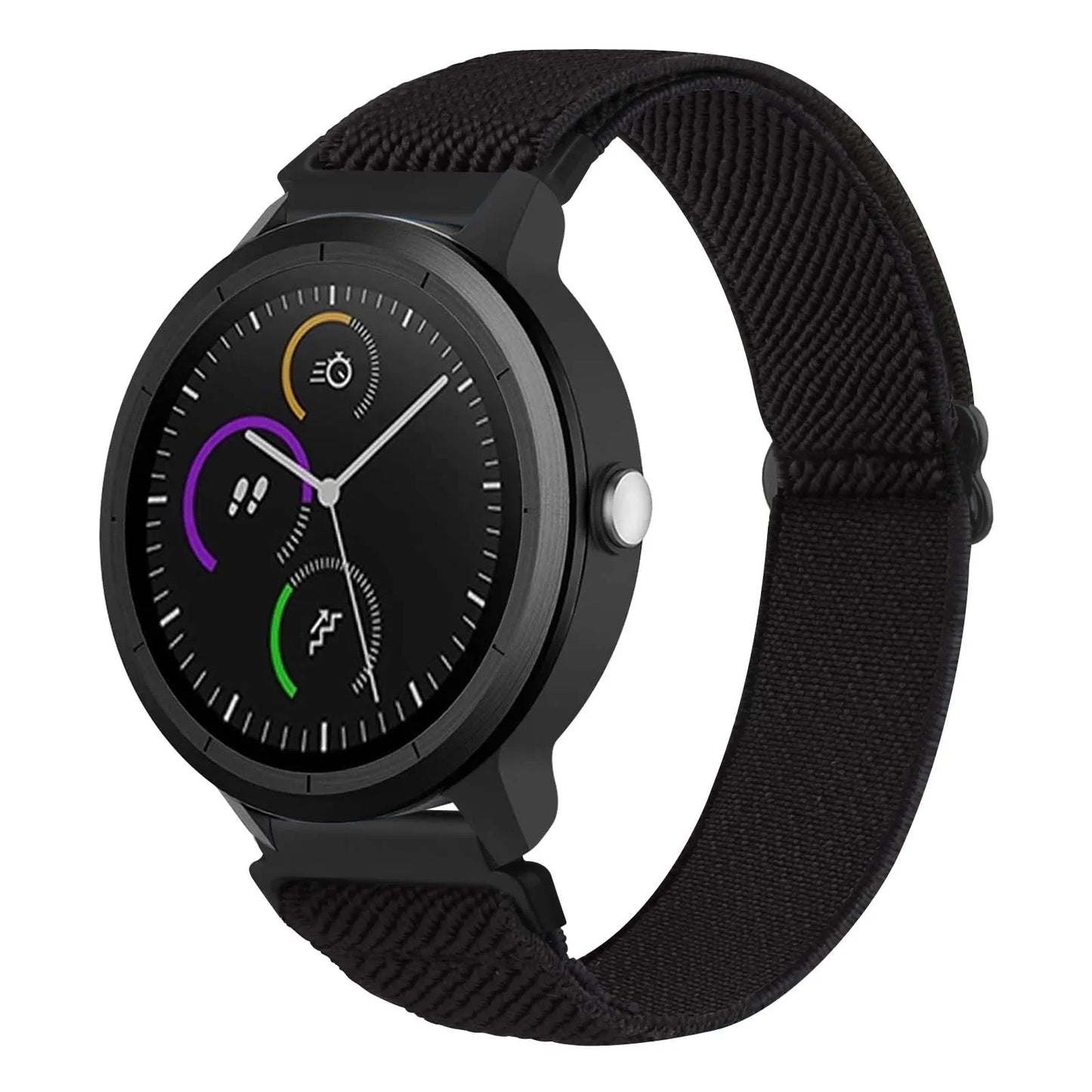 Elastic Strap for Garmin Forerunner 55 245 645 Music Band Bracelet Watchband for Garmin Venu /Vivoactive 3 Music/Vivomove HR