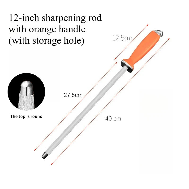 Knife Sharpener Grinder with Non-Slip Handle Kitchen Knife Sharpening Blade for Master Chef Sharpener Stone Tool for Kitchen