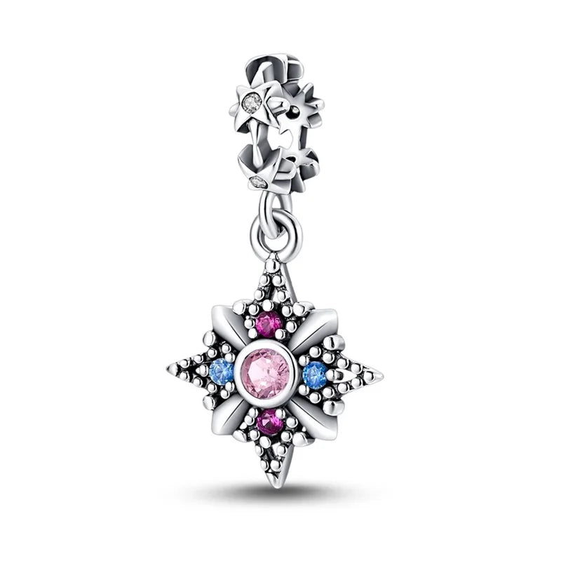 New Fireplace Snowman Sweater Sweet Romantic Christmas Winter Theme Charms Beads Fit Pan 925 Original Bracelets DIY Fine Jewelry