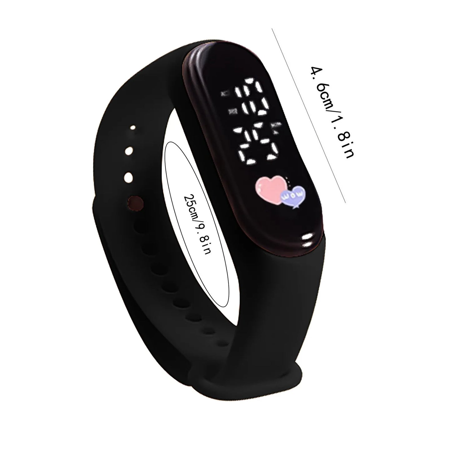 Touch Led Digital Children Watch Fashion Waterproof Boys Sports Women Children Watch Bracelet Watch Birthday Gift