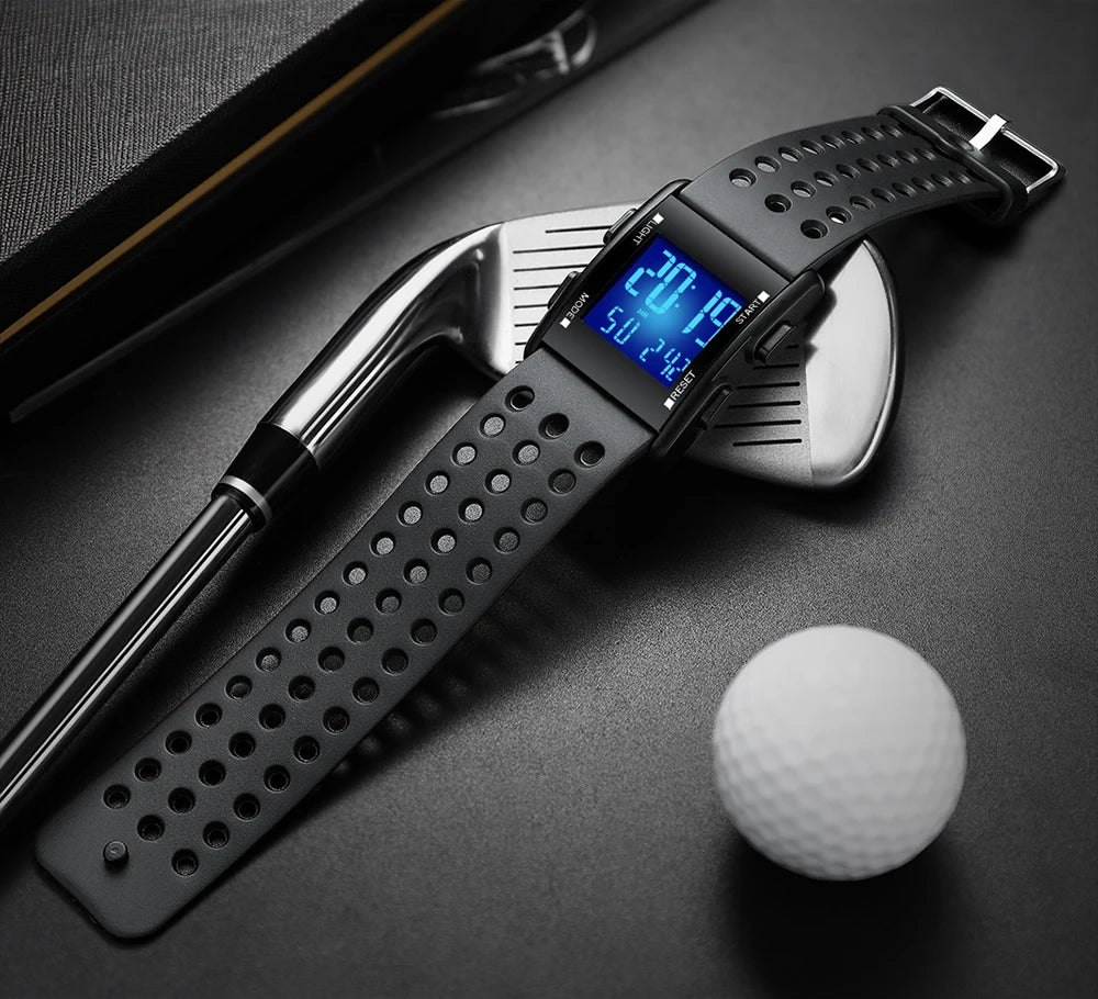 addies Fashion Sports Digital Watch for Men Waterproof Chrono Electronic Mens Wristwatches Multifunctional watch Reloj Hombre