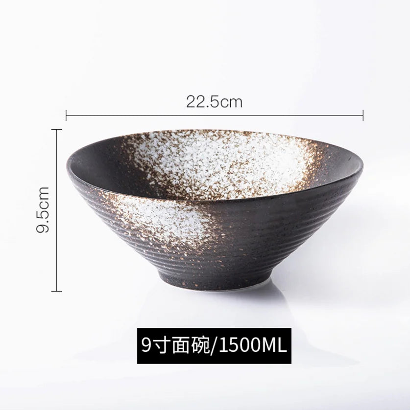 Ramen Bowl Japanese Tableware Noodle Ceramic Soup Tableware