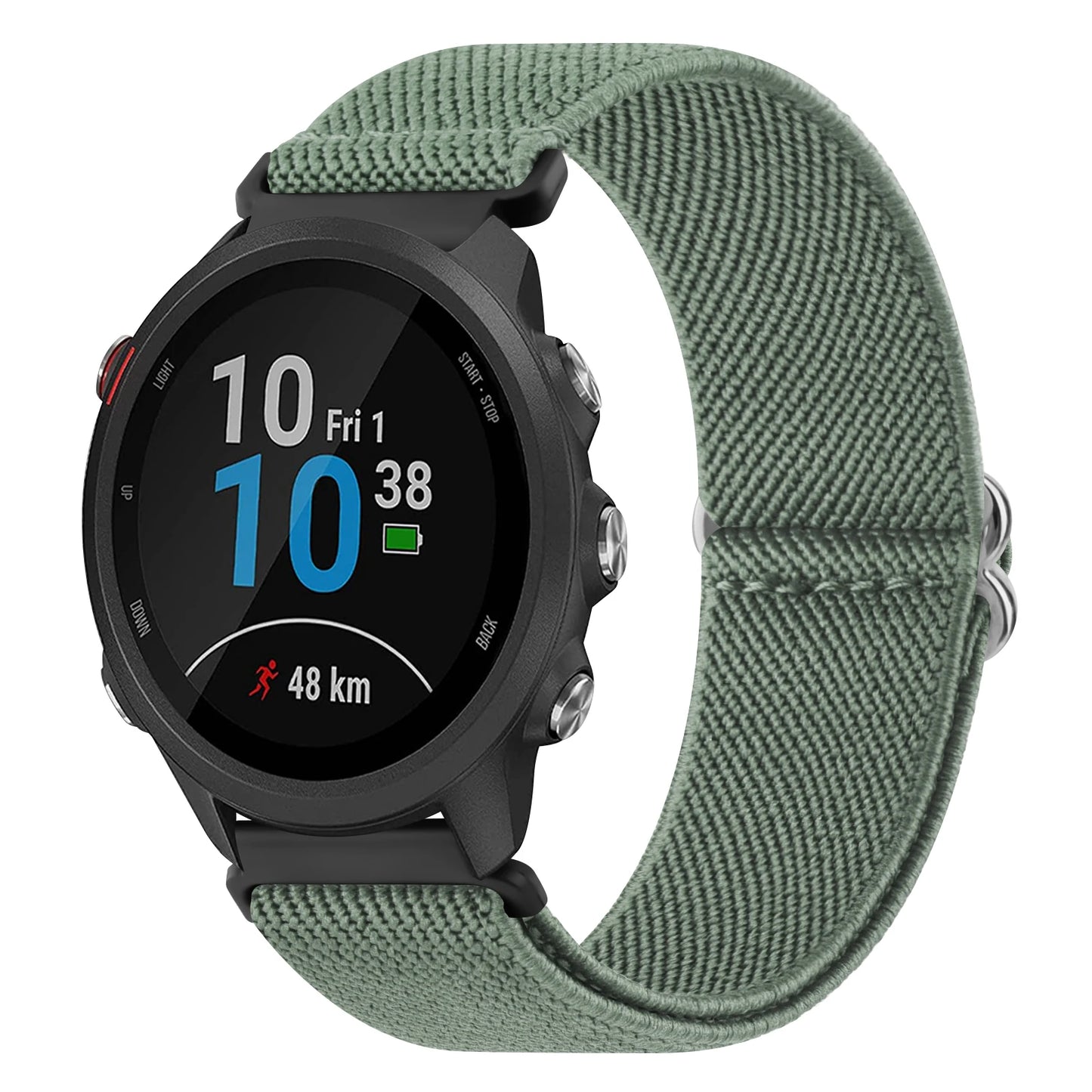 Elastic Strap for Garmin Forerunner 55 245 645 Music Band Bracelet Watchband for Garmin Venu /Vivoactive 3 Music/Vivomove HR