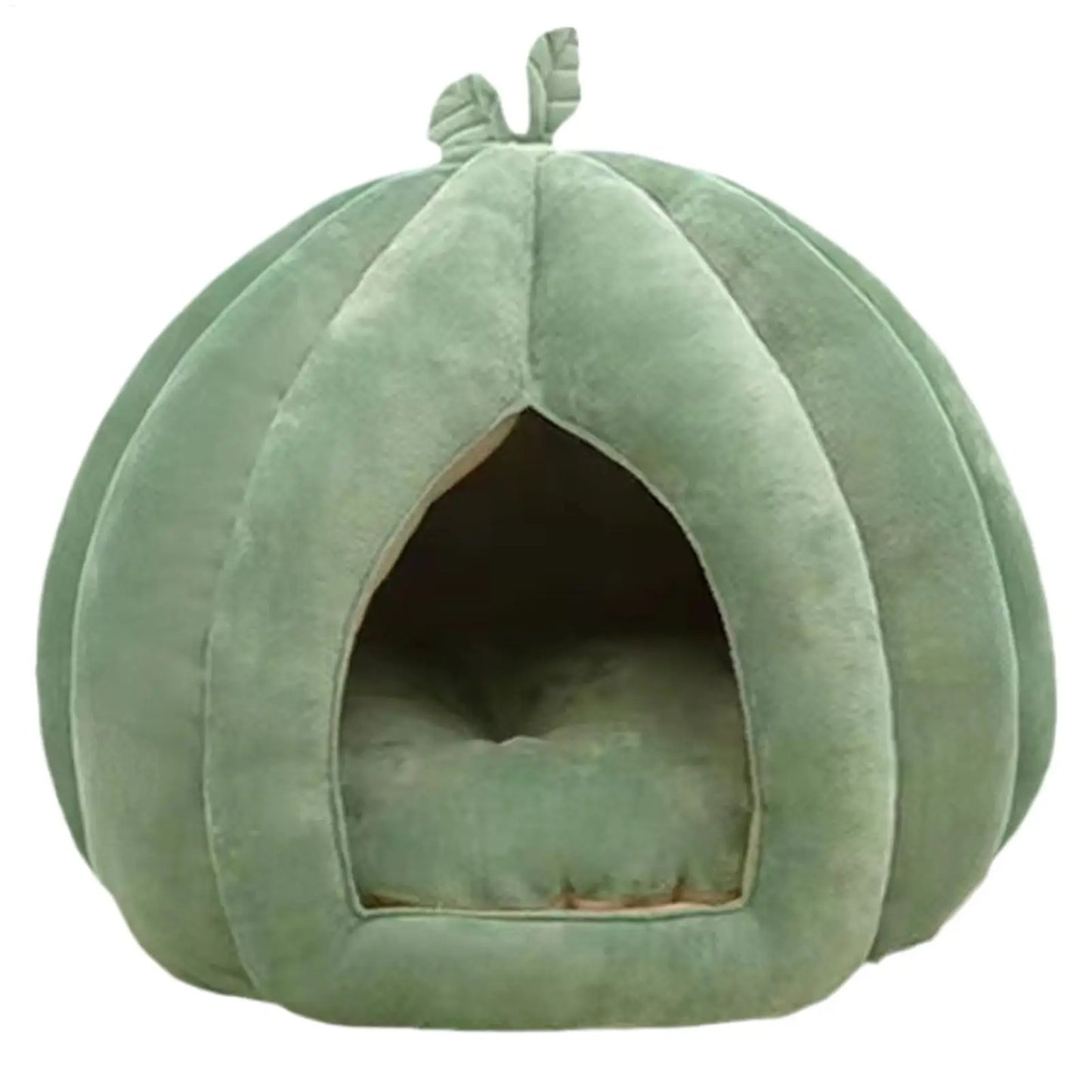 Cozy Winter Plush Pet Bed - Round Bed for Medium-Large Dogs & Cats