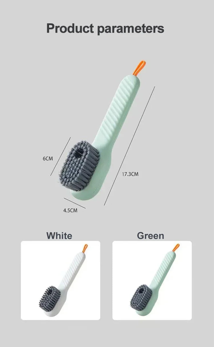 Shoe Brush Cleaner Brush for Cleaning Shoes for Slippers Sneakers Rubber Soft-bristled Liquid Shoe Cleaning Brush Clothing Brush
