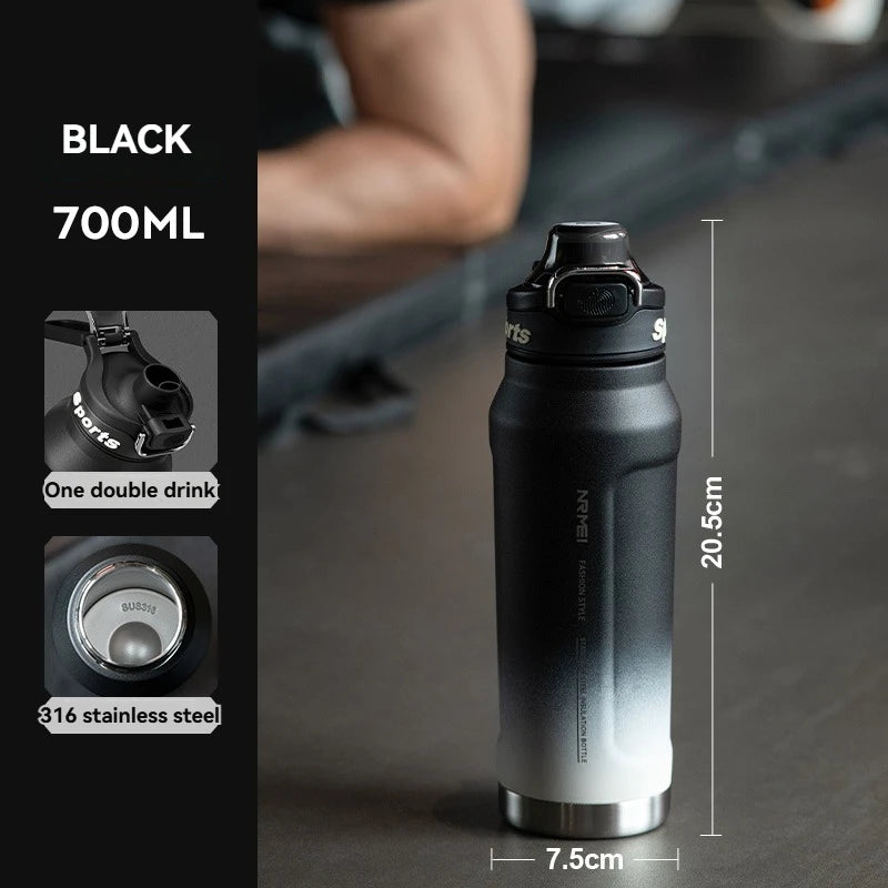 1.5L Stainless Steel Thermos Water Bottle – Vacuum Flask for Hot Tea, Coffee & Cold Water